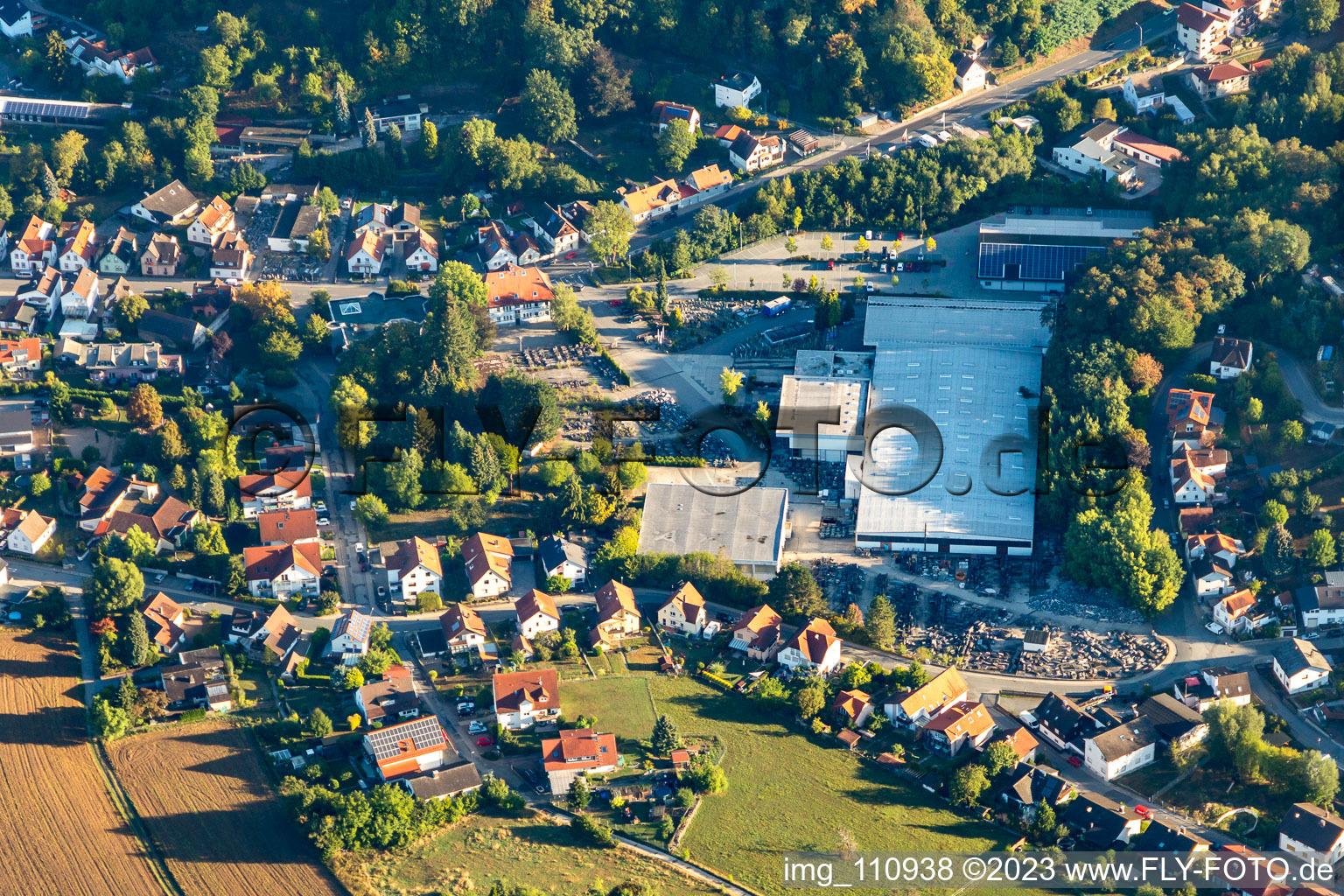 Destag Natural Stoneworks in the district Reichenbach in Lautertal in the state Hesse, Germany