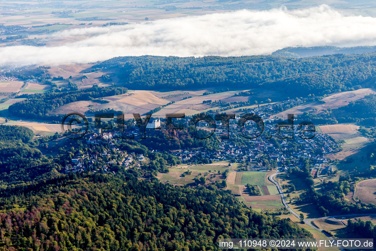 Lichtenberg Castle in the district Niedernhausen in Fischbachtal in the state Hesse, Germany