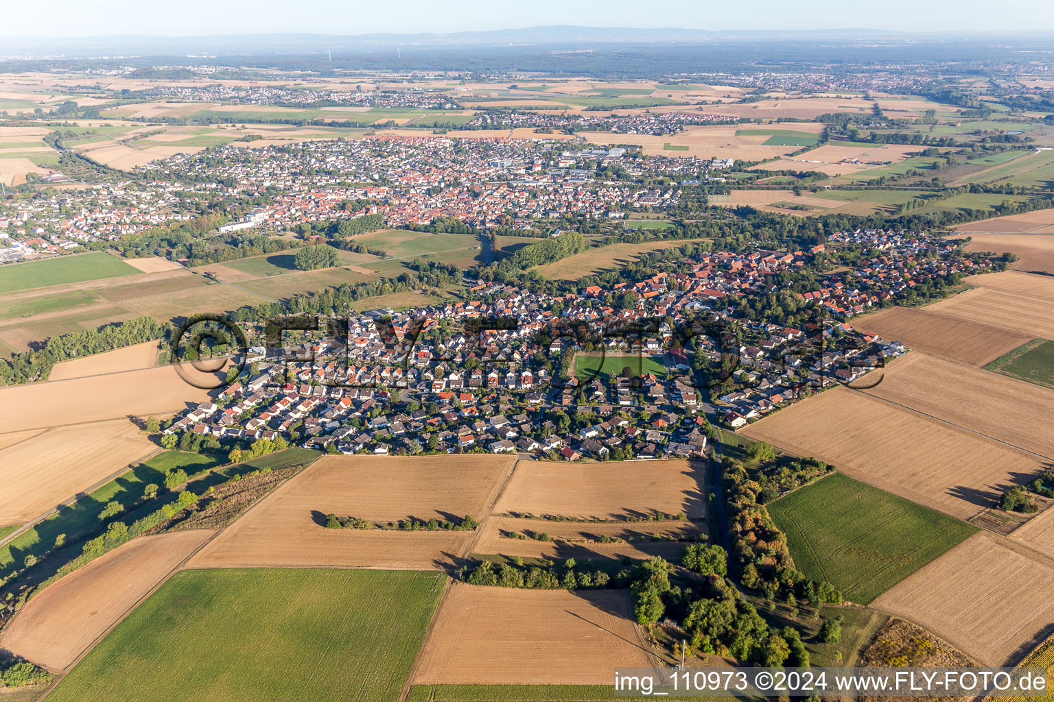 District Ueberau in Reinheim in the state Hesse, Germany