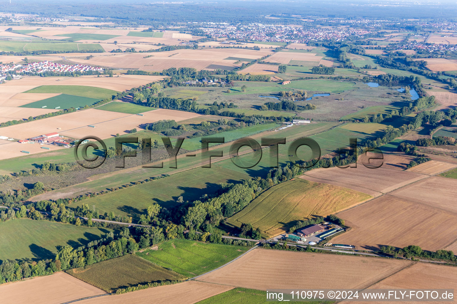 Gliding site in Reinheim in the state Hesse, Germany