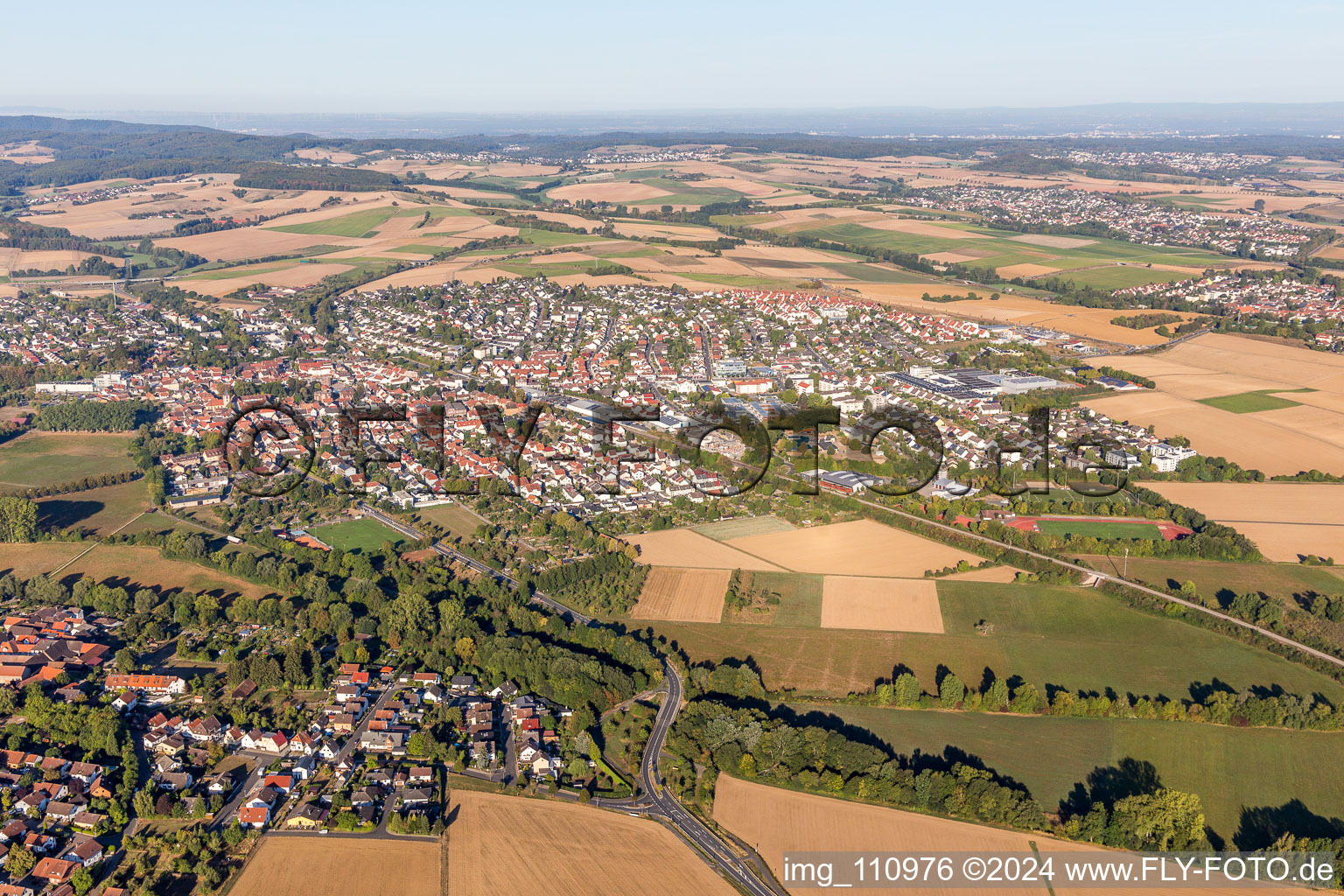 Reinheim in the state Hesse, Germany out of the air