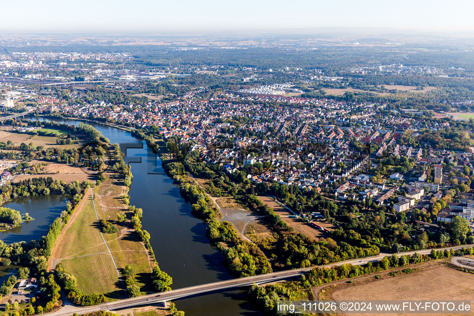 District Großauheim in Hanau in the state Hesse, Germany