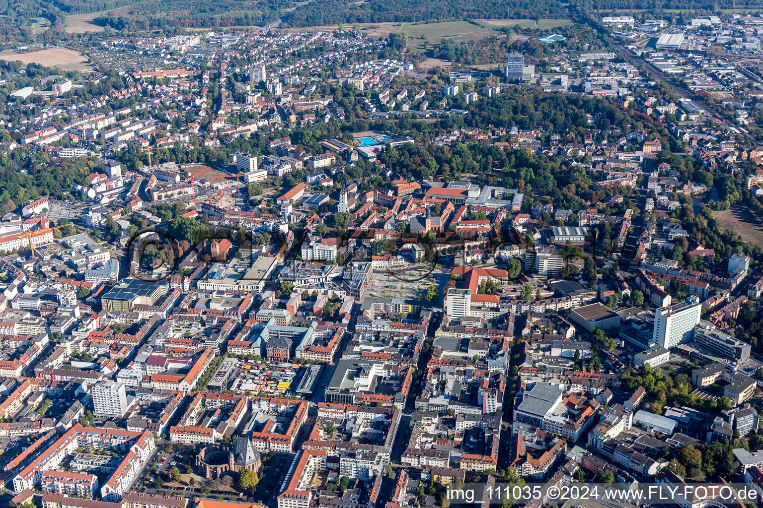 Old Town in the district Hanau-Altstadt in Hanau in the state Hesse, Germany