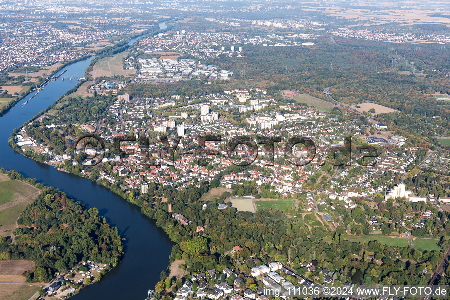 District Kesselstadt in Hanau in the state Hesse, Germany