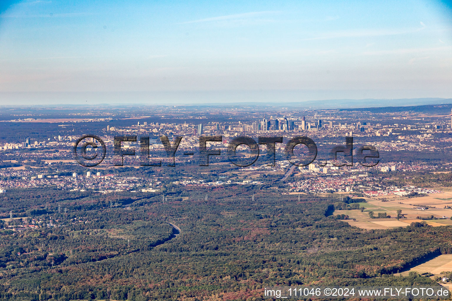 District Innenstadt in Frankfurt am Main in the state Hesse, Germany