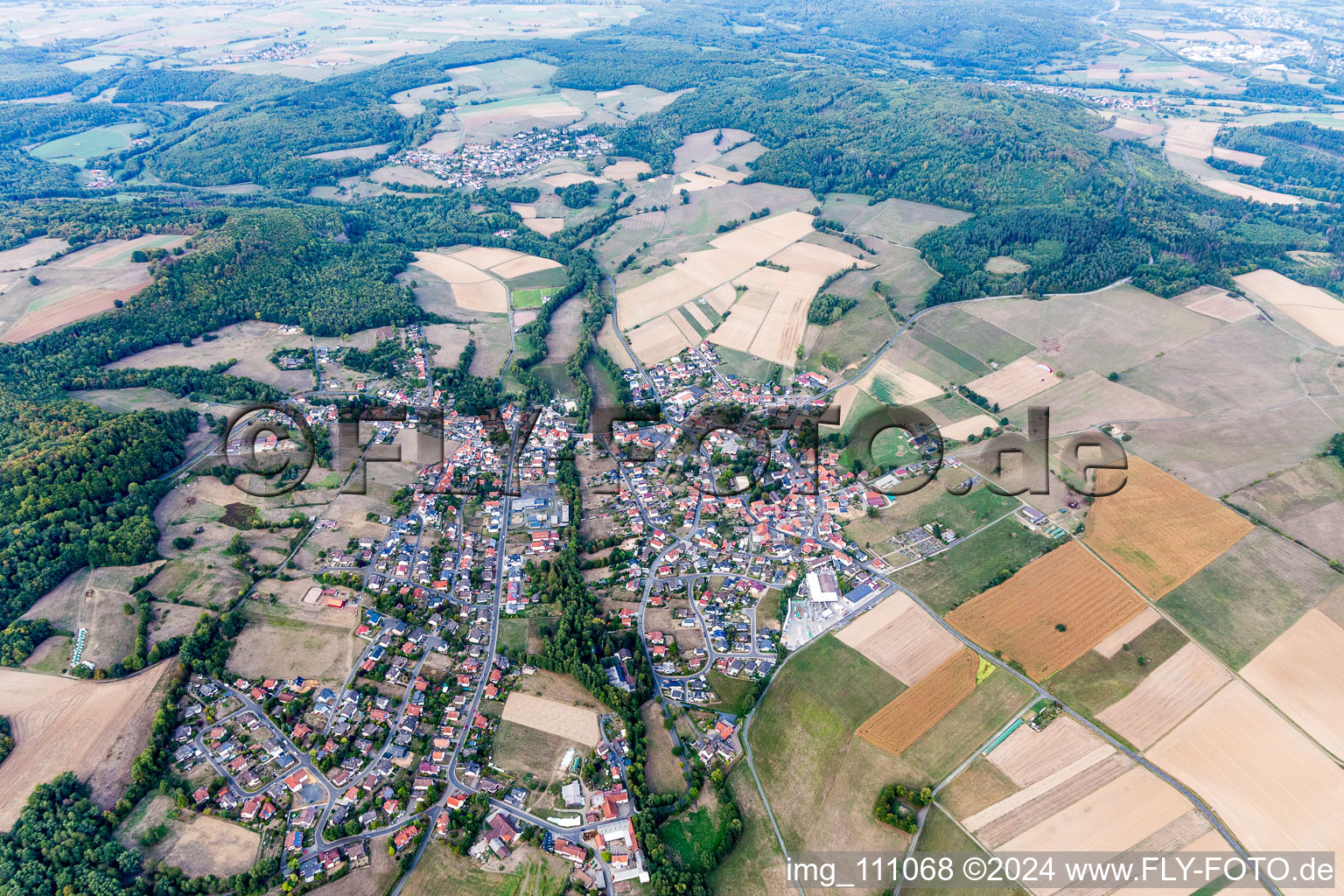 District Romsthal in Bad Soden-Salmünster in the state Hesse, Germany