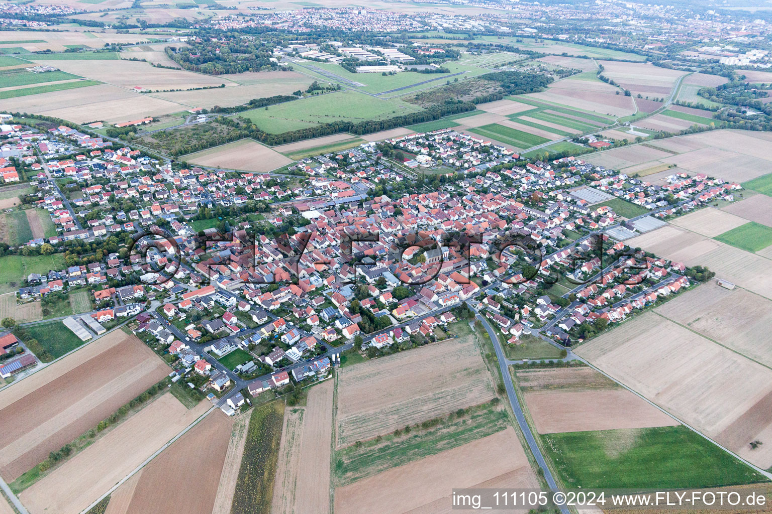 Geldersheim in the state Bavaria, Germany