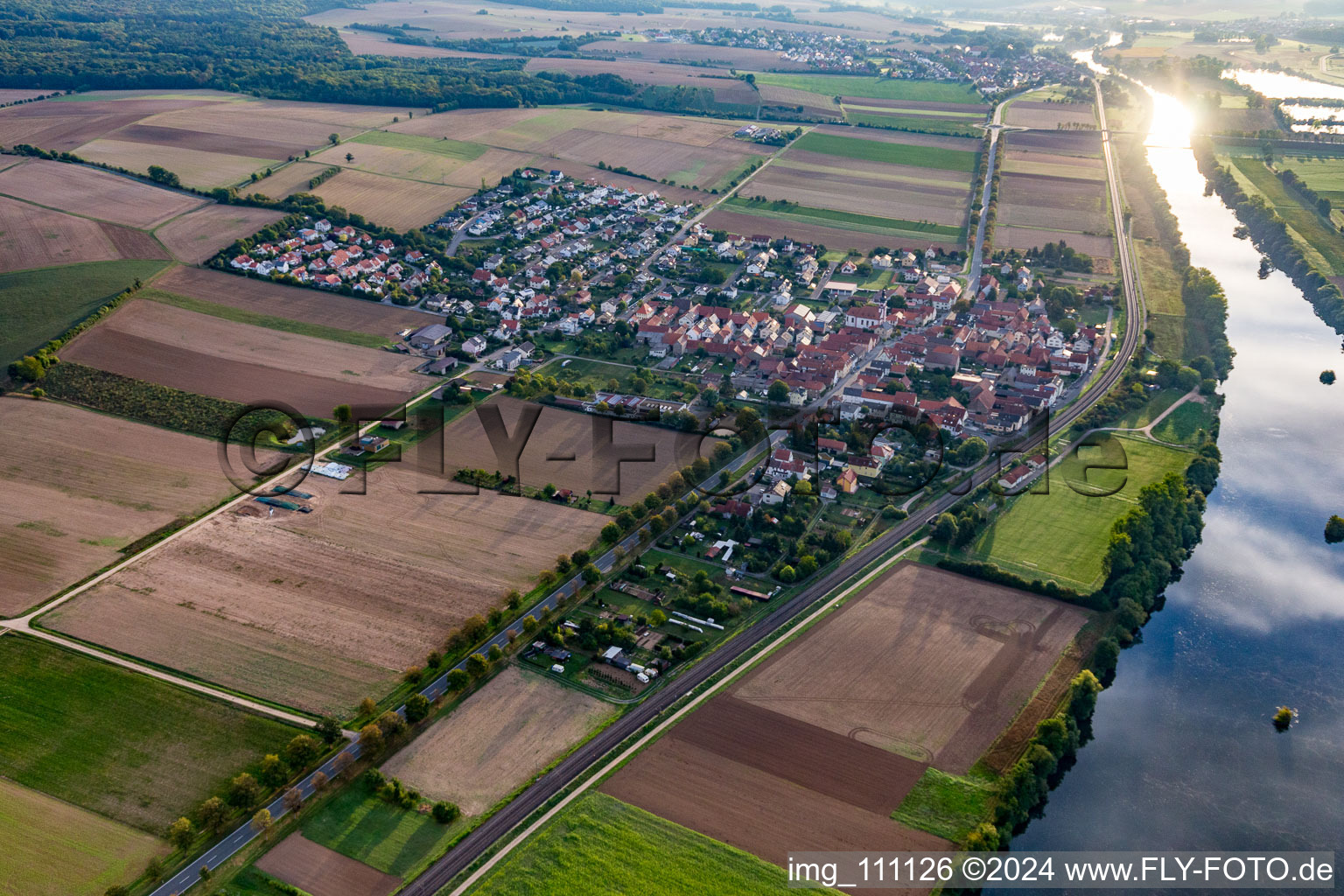 District Untertheres in Theres in the state Bavaria, Germany