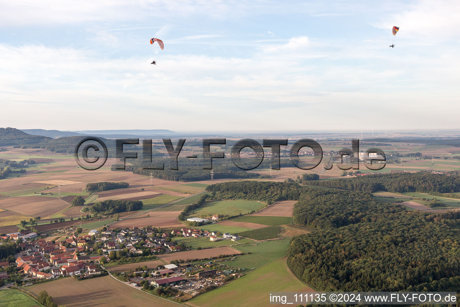 Steinsfeld in the state Bavaria, Germany