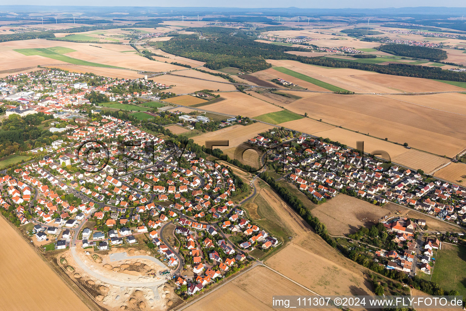 Werneck in the state Bavaria, Germany