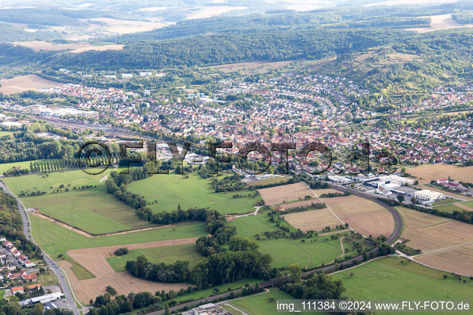 District Lauda in Lauda-Königshofen in the state Baden-Wuerttemberg, Germany