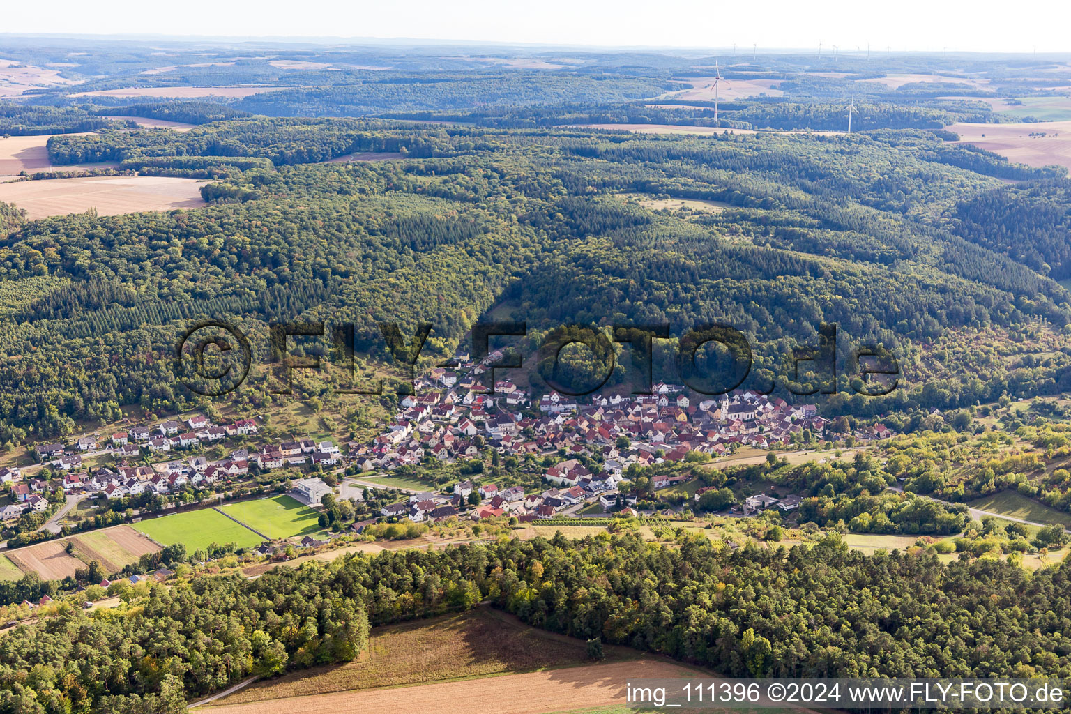 District Oberlauda in Lauda-Königshofen in the state Baden-Wuerttemberg, Germany