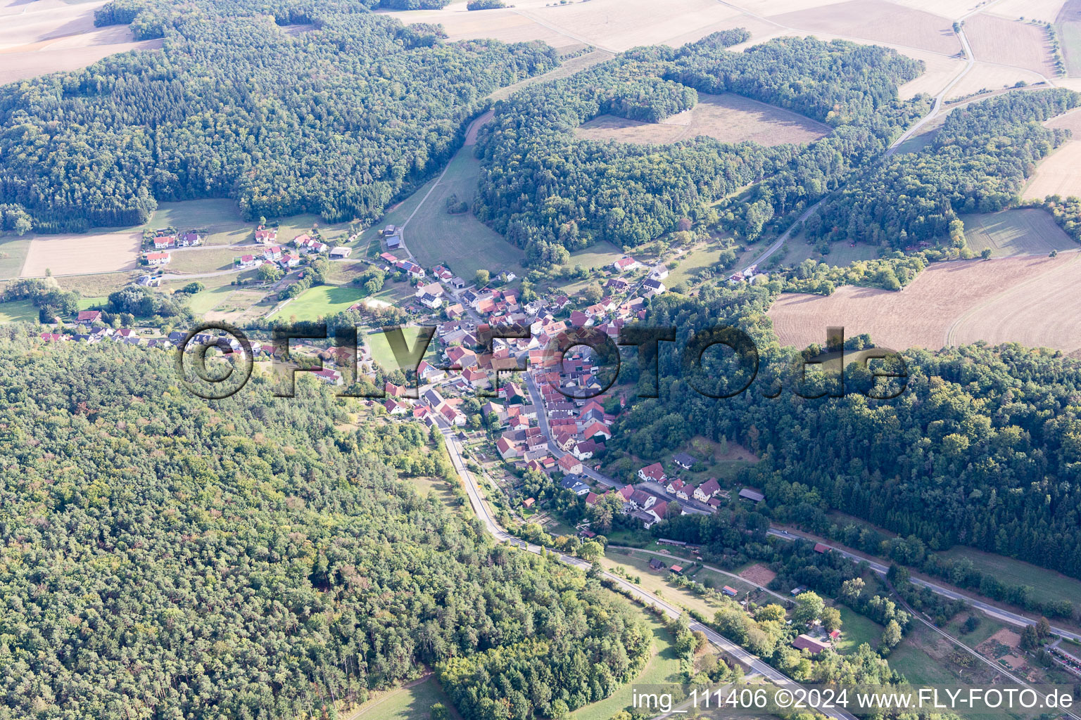 District Kupprichhausen in Boxberg in the state Baden-Wuerttemberg, Germany