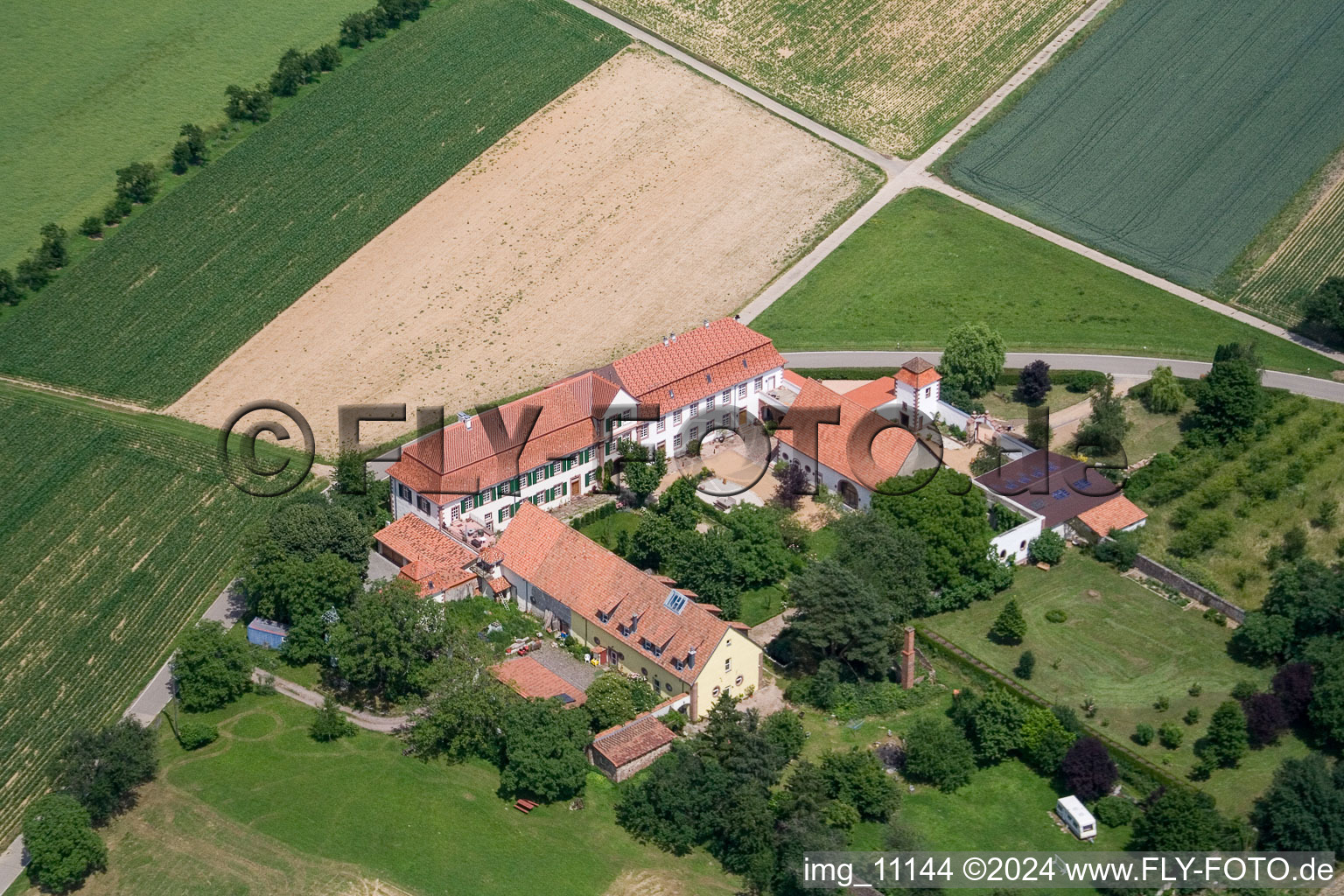 Oblique view of Workshop for Assisted Living of hidden Talents GmbH in the district Haftelhof in Schweighofen in the state Rhineland-Palatinate, Germany