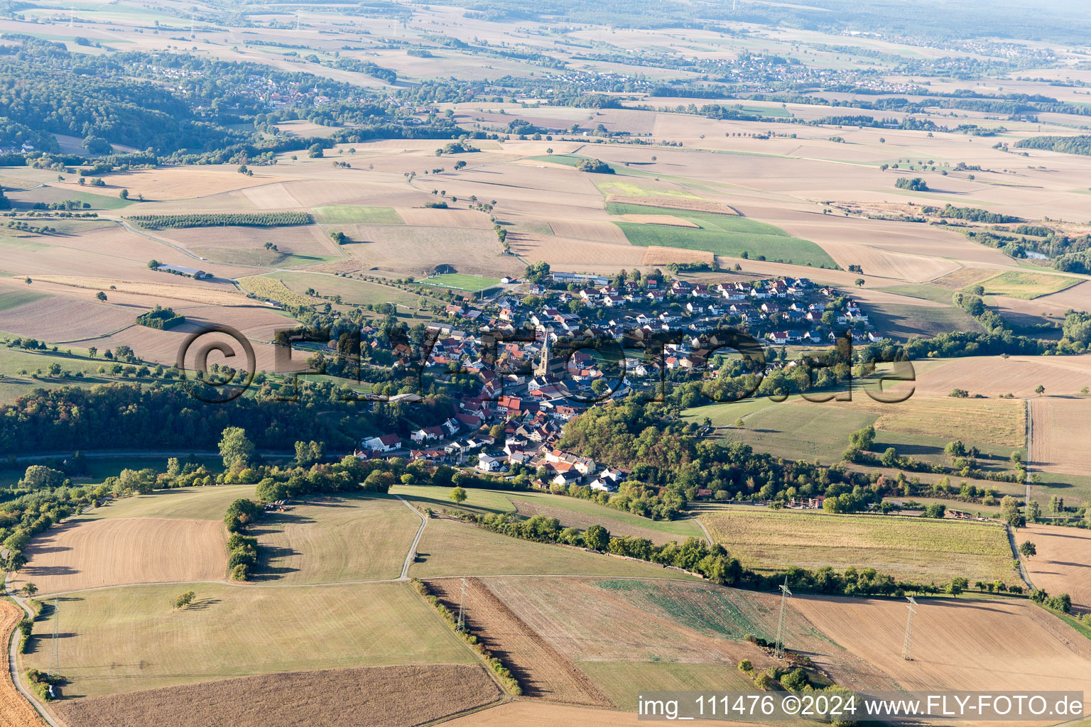 Waldmühlbach in the state Baden-Wuerttemberg, Germany