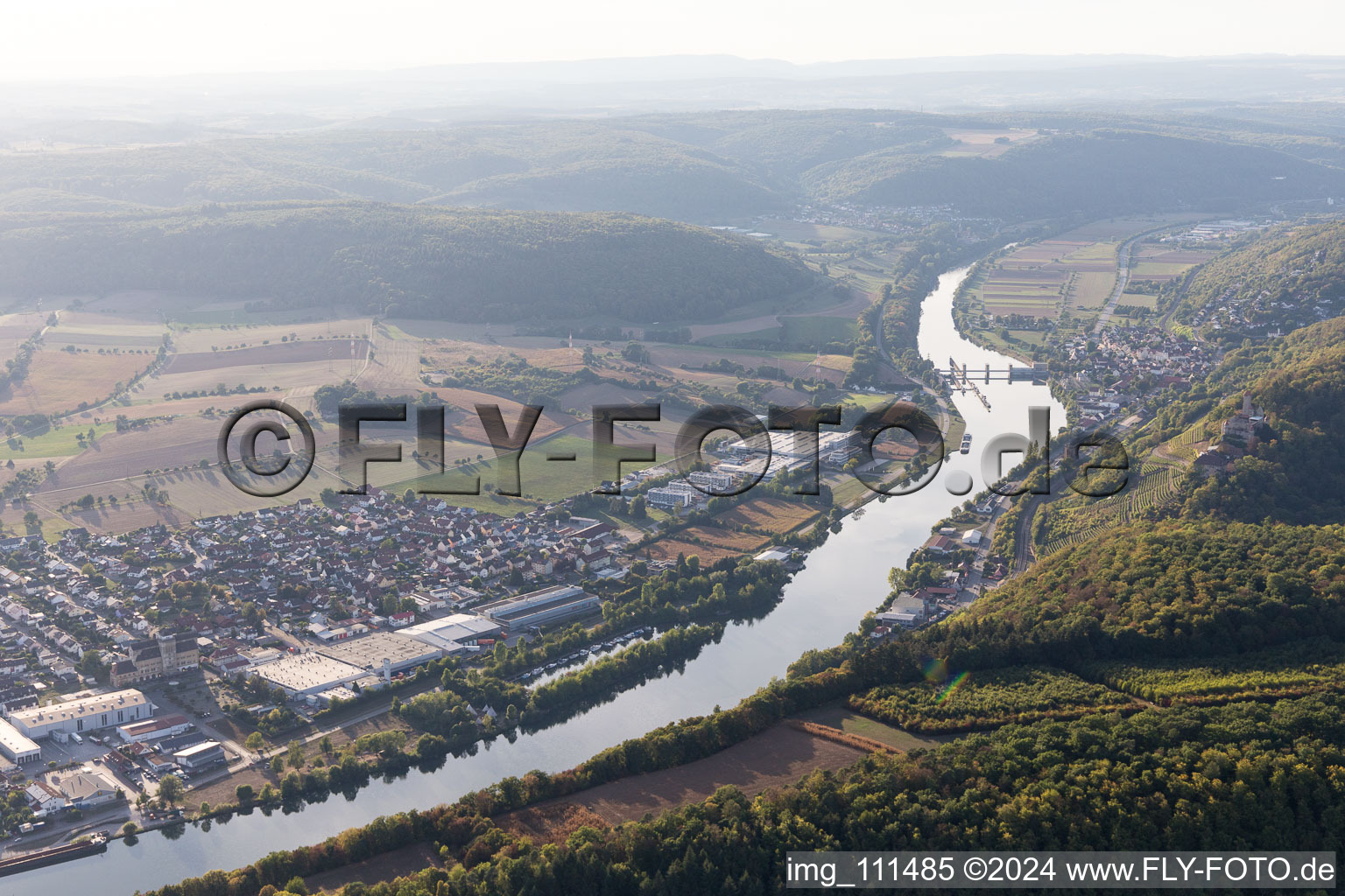 Haßmersheim in the state Baden-Wuerttemberg, Germany