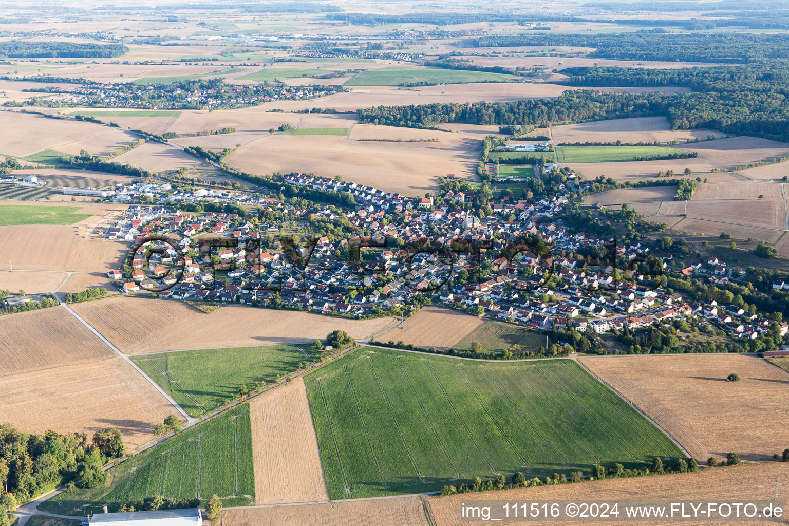 District Obergimpern in Bad Rappenau in the state Baden-Wuerttemberg, Germany