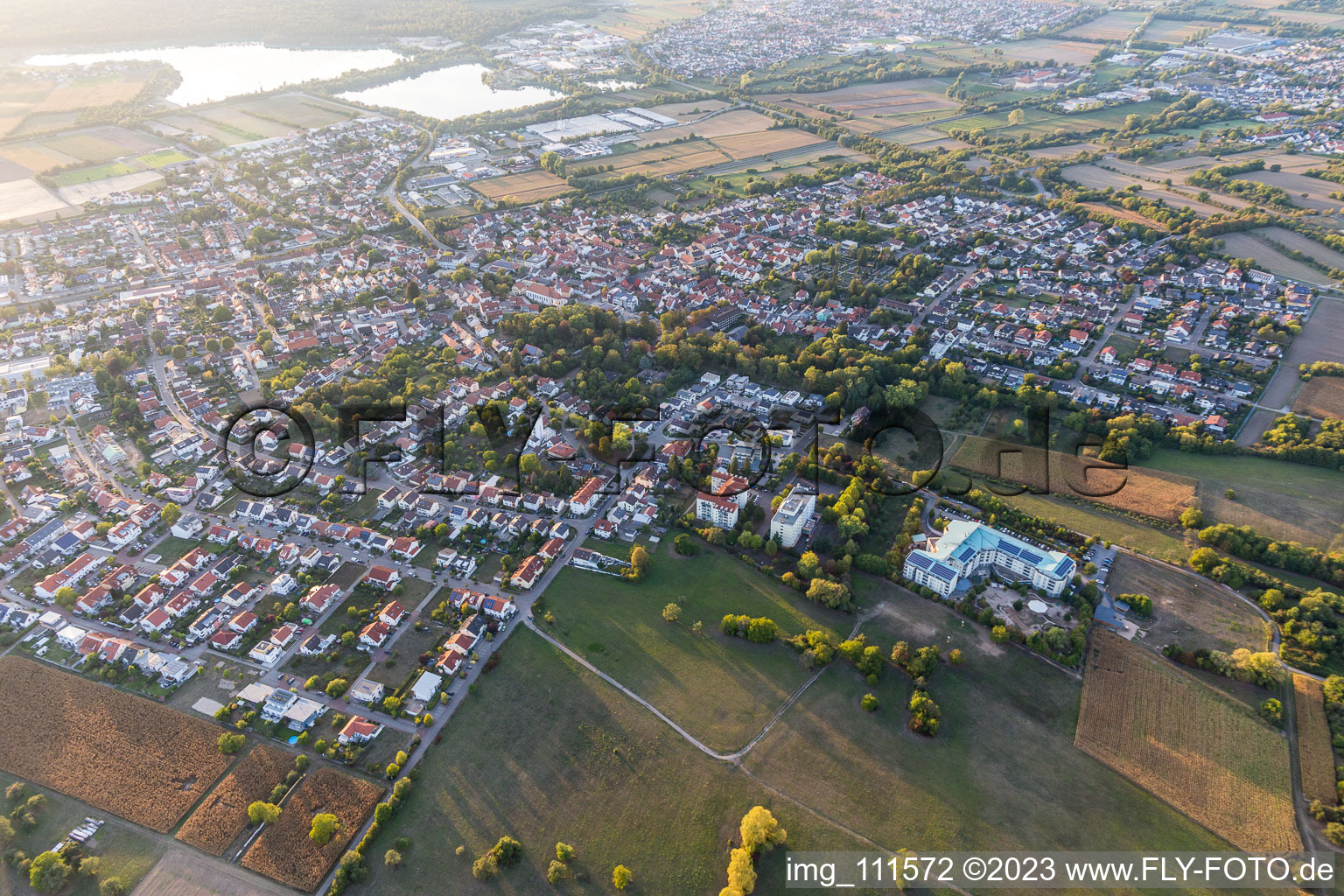 District Bad Langenbrücken in Bad Schönborn in the state Baden-Wuerttemberg, Germany