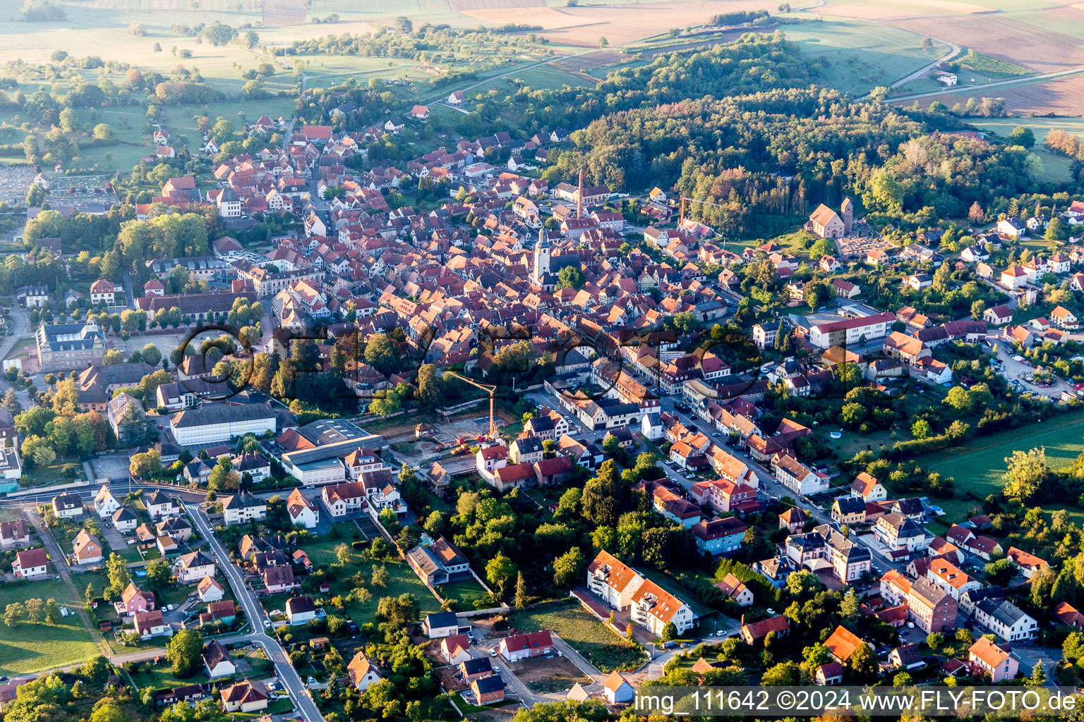 Bouxwiller in the state Bas-Rhin, France