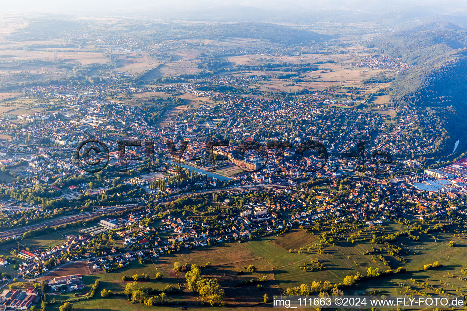 Saverne in the state Bas-Rhin, France