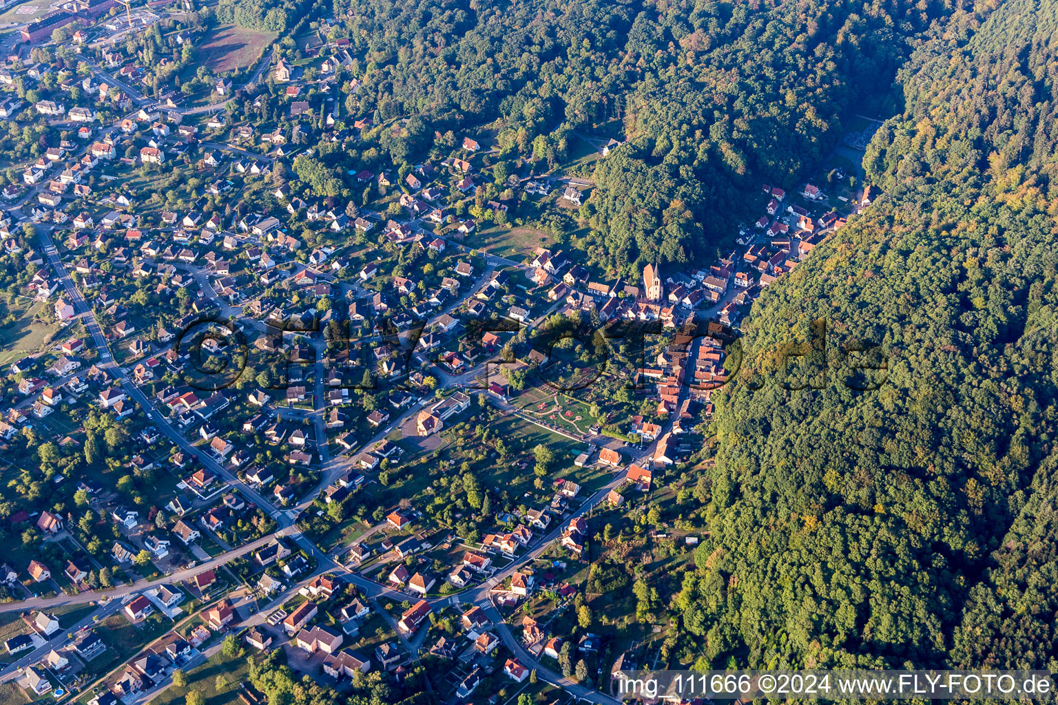 Ottersthal in the state Bas-Rhin, France