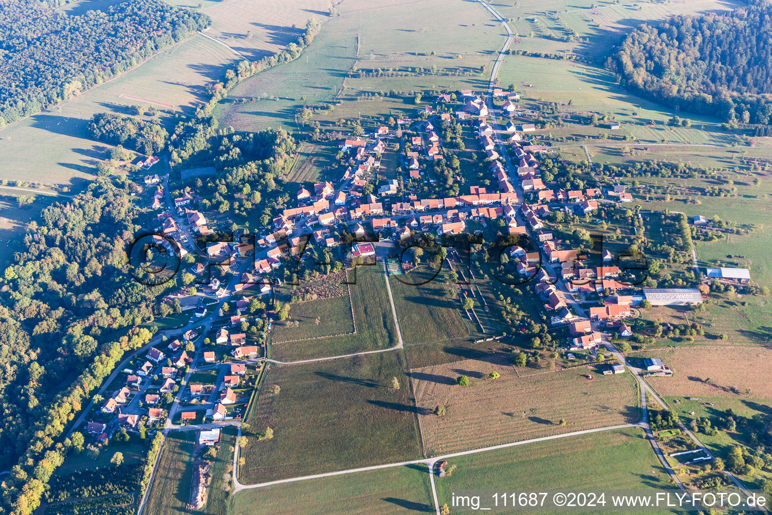 Schœnbourg in the state Bas-Rhin, France