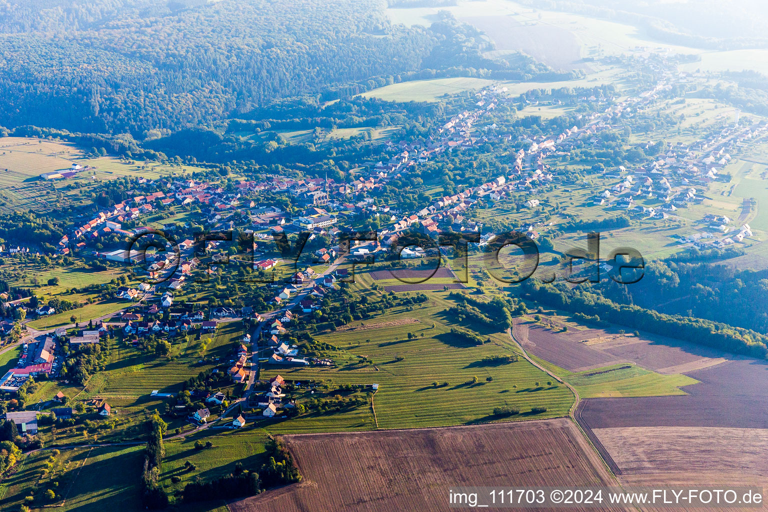 Montbronn in the state Moselle, France