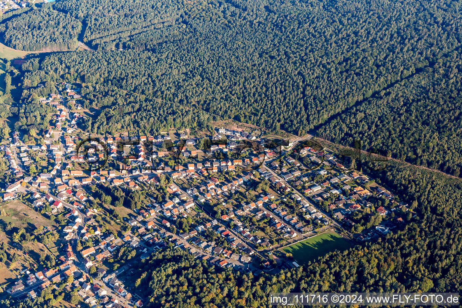 The district in Oberbexbach in the state Saarland, Germany