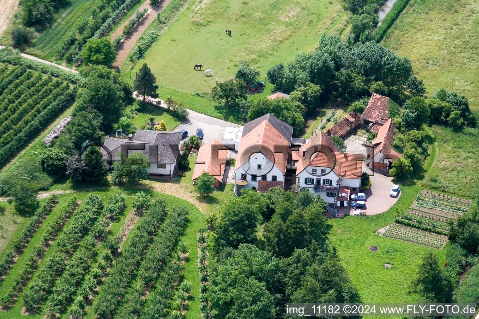 Winden in the state Rhineland-Palatinate, Germany out of the air