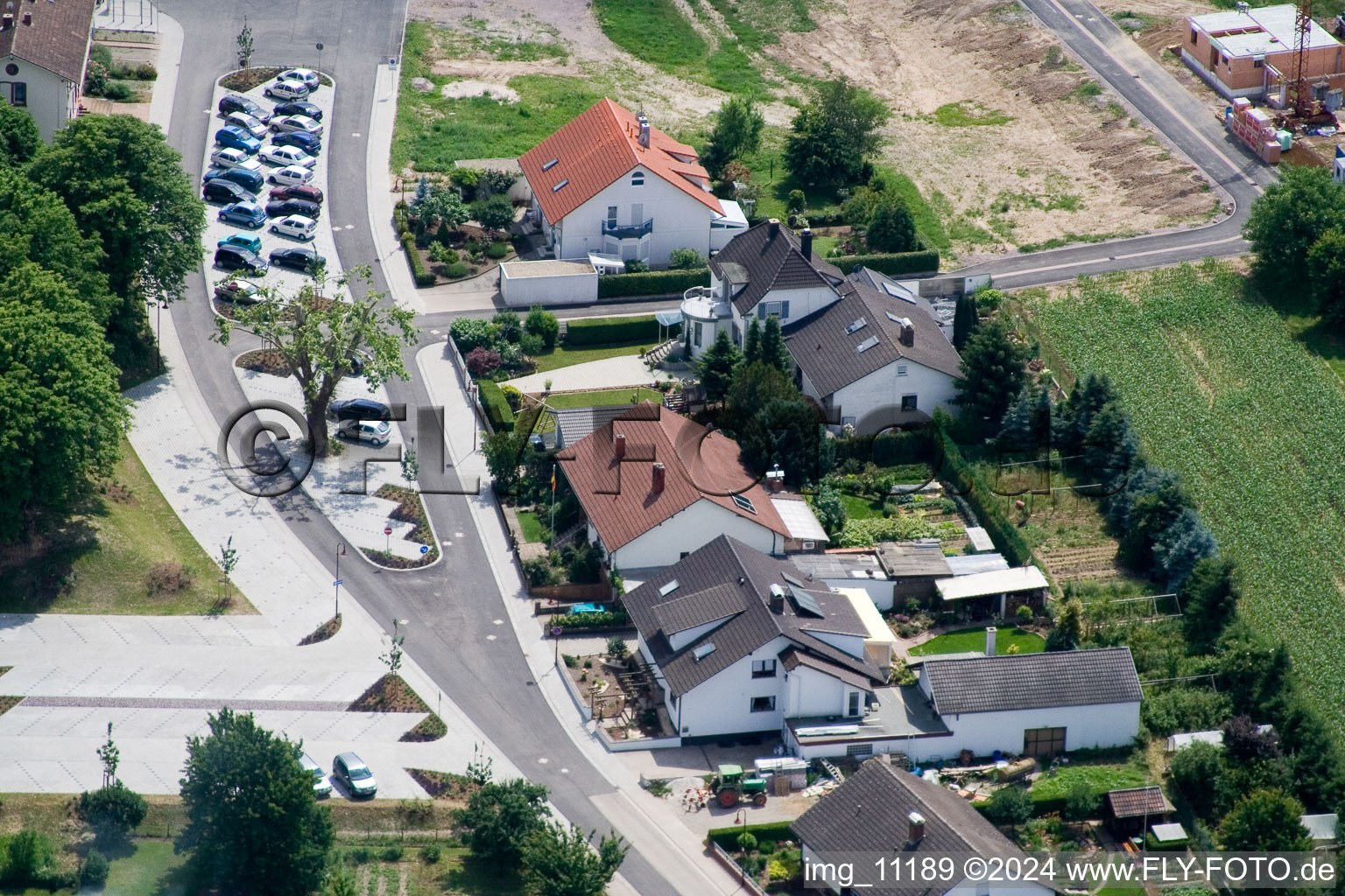 Winden in the state Rhineland-Palatinate, Germany from above