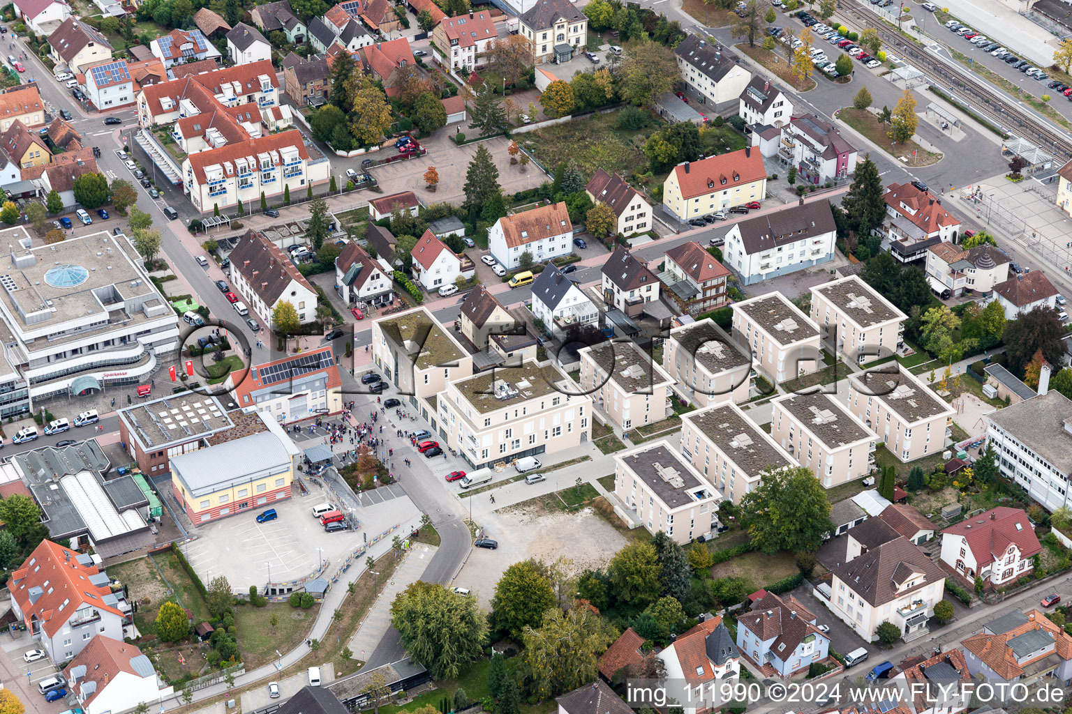 Kandel in the state Rhineland-Palatinate, Germany out of the air