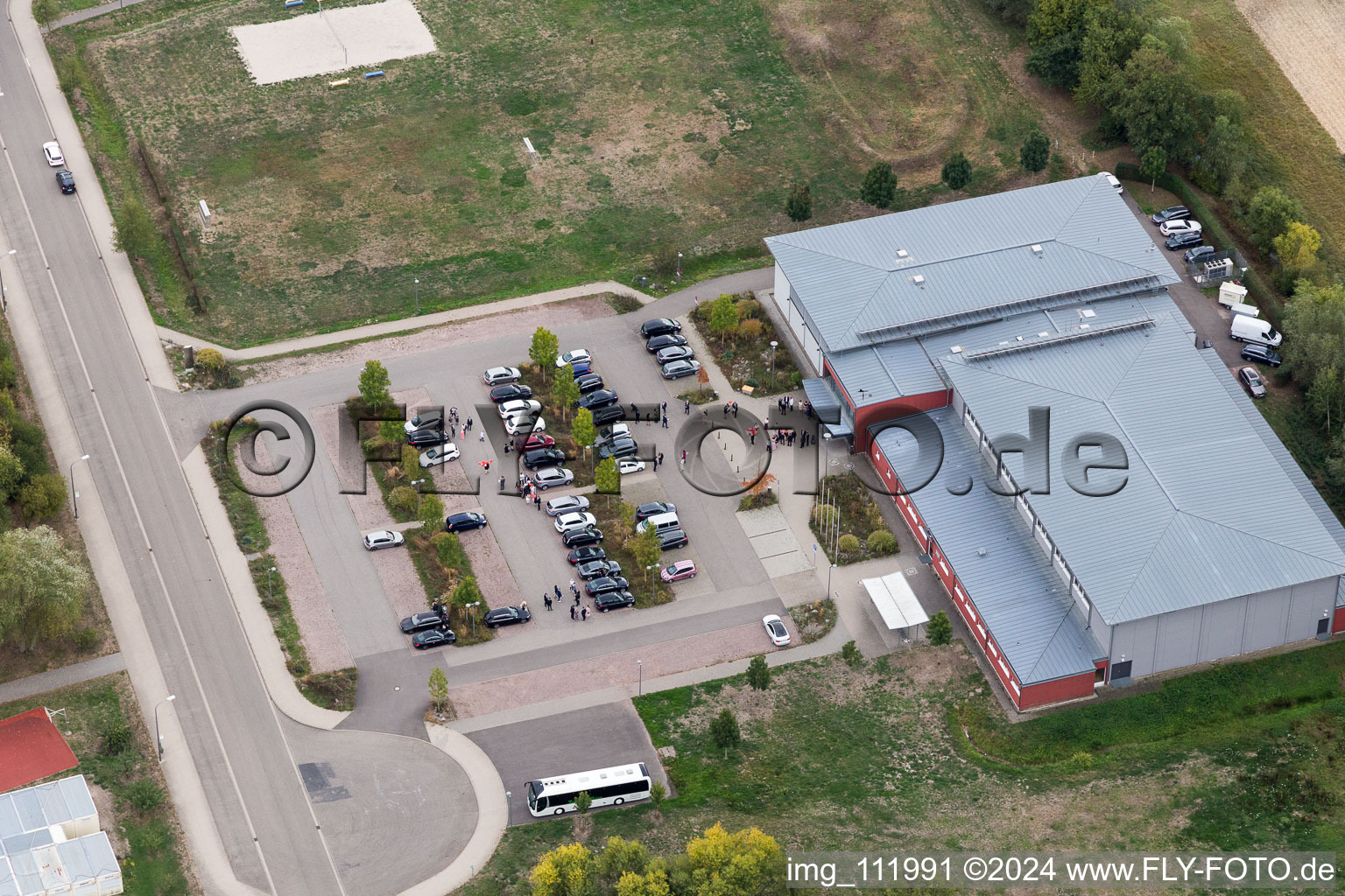 Bienwald Hall in Kandel in the state Rhineland-Palatinate, Germany