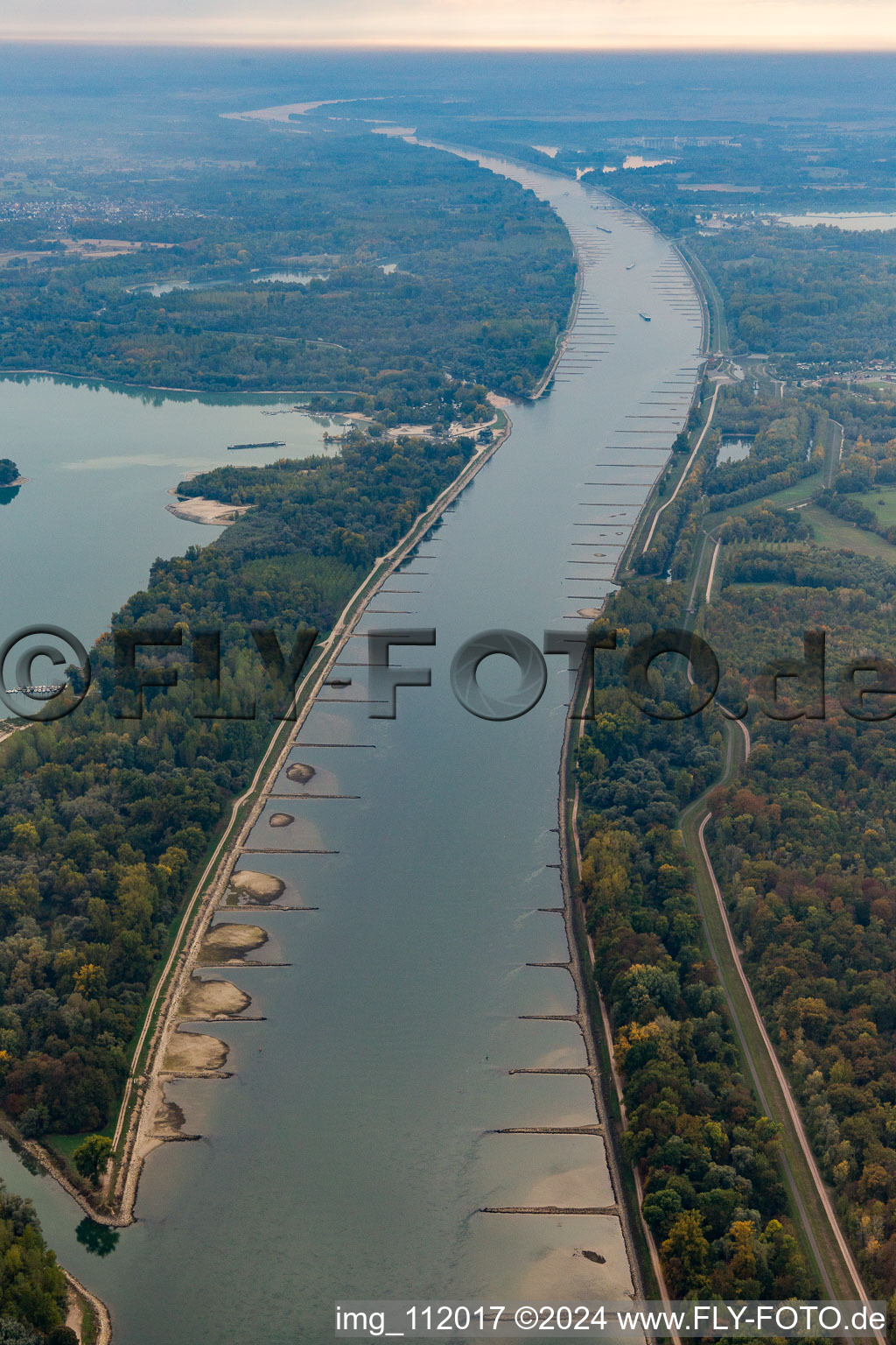 Aerial view of Illingen in the state Baden-Wuerttemberg, Germany