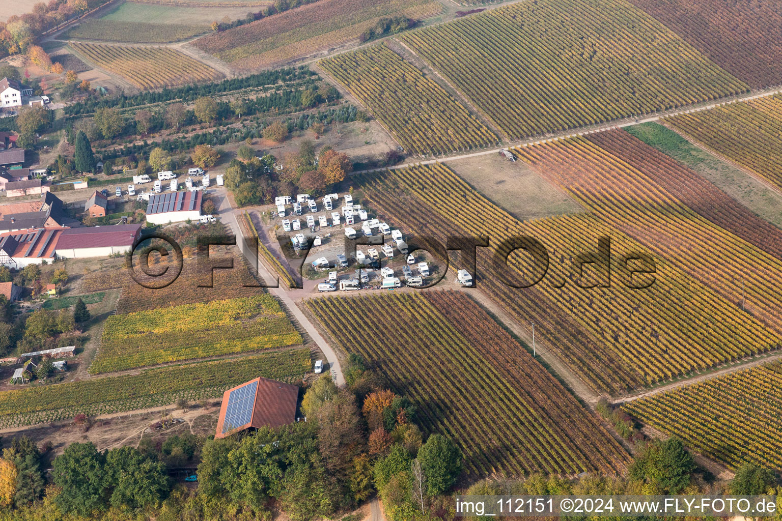 Dierbach in the state Rhineland-Palatinate, Germany from a drone