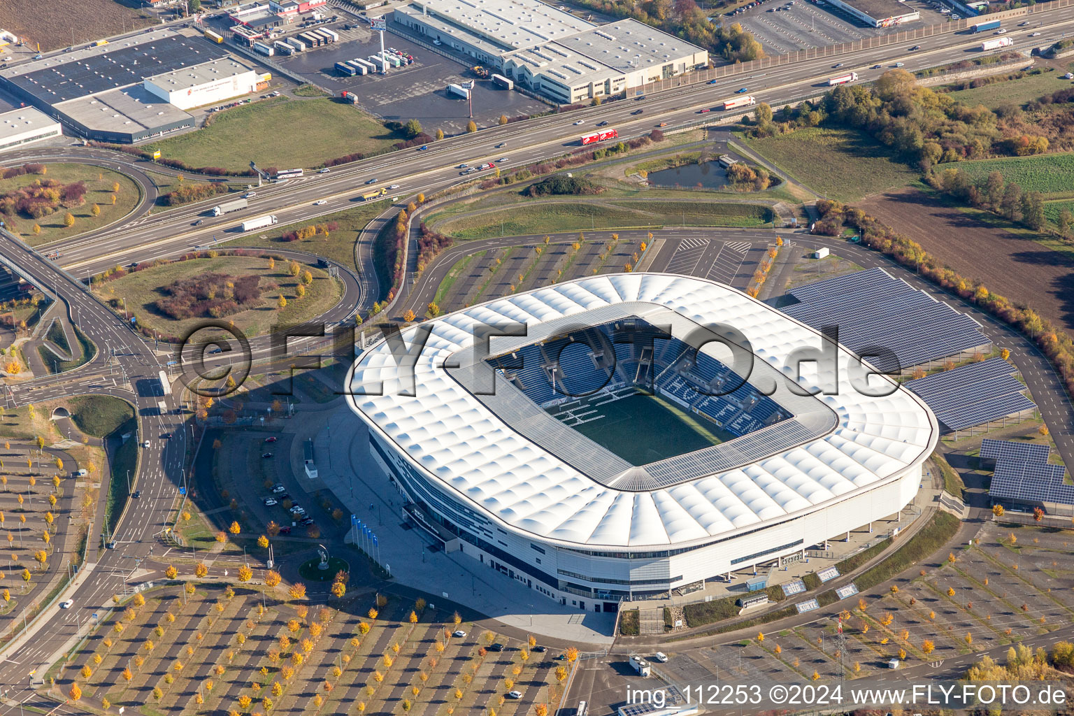 WIRSOL Arena FC Hoffenheim in the district Steinsfurt in Sinsheim in the state Baden-Wuerttemberg, Germany