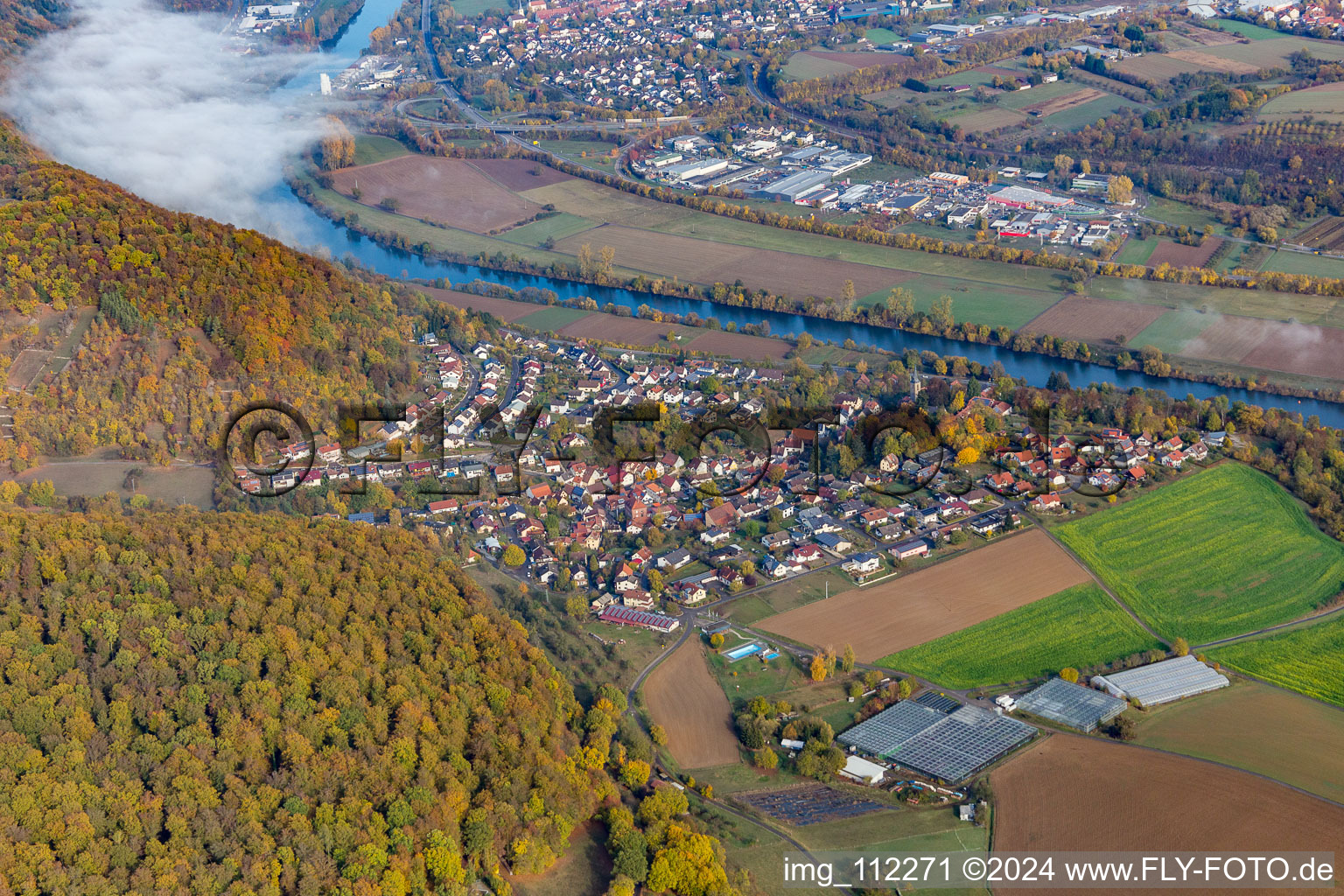 District Hochhausen in Haßmersheim in the state Baden-Wuerttemberg, Germany