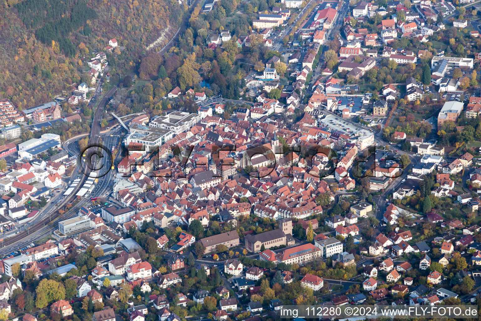 Mosbach in the state Baden-Wuerttemberg, Germany