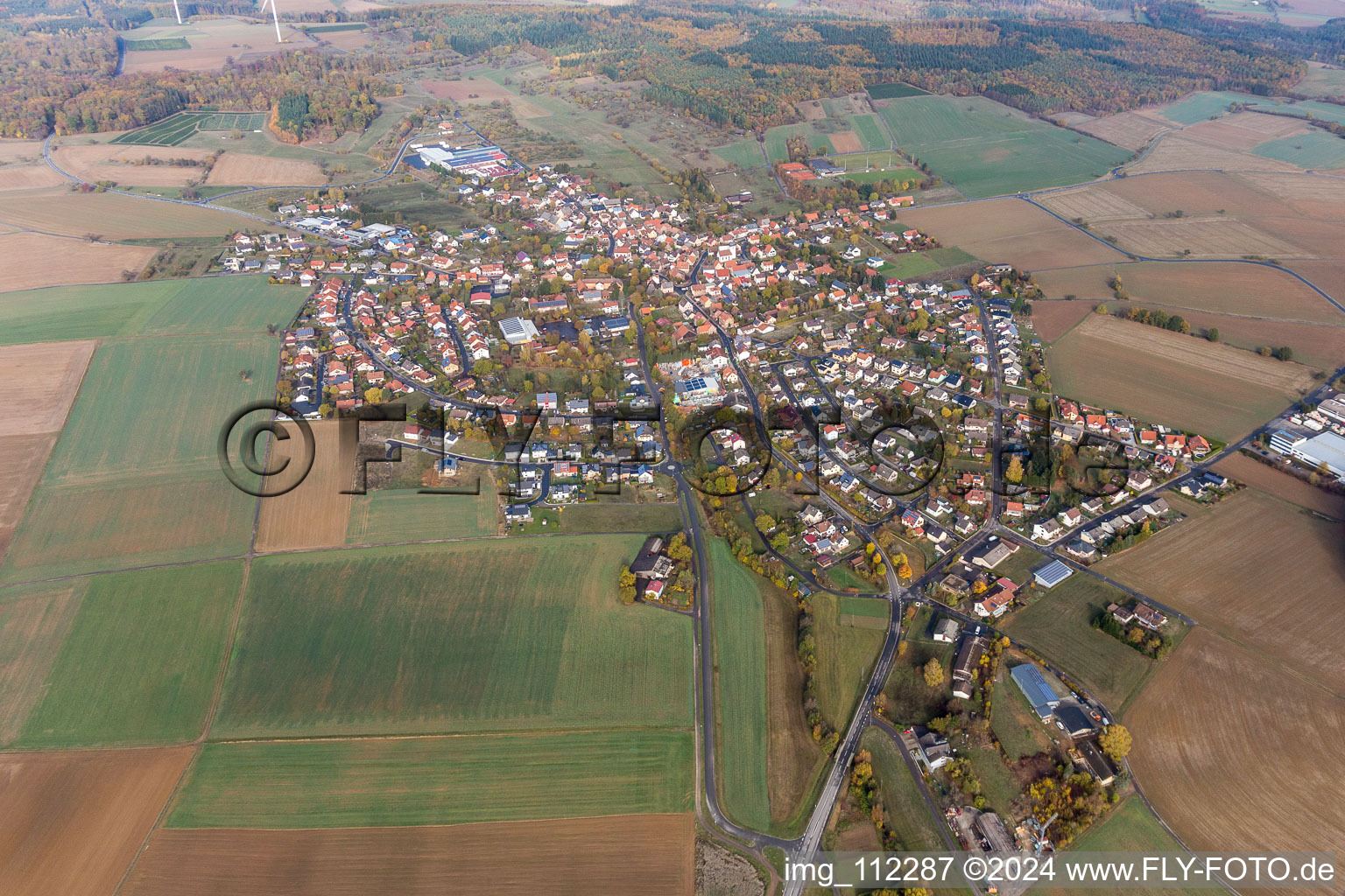 District Großeicholzheim in Seckach in the state Baden-Wuerttemberg, Germany