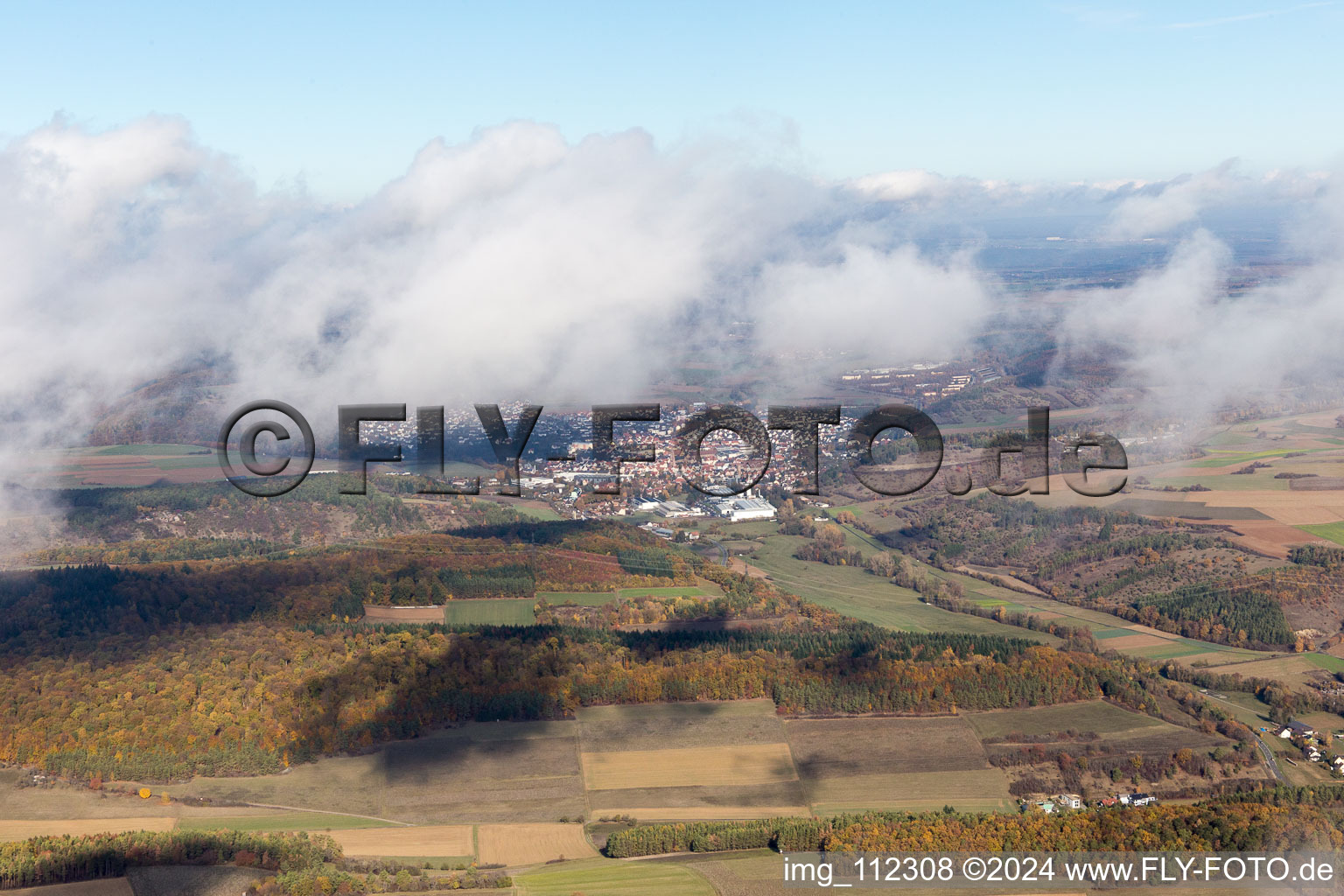 Hardheim in the state Baden-Wuerttemberg, Germany