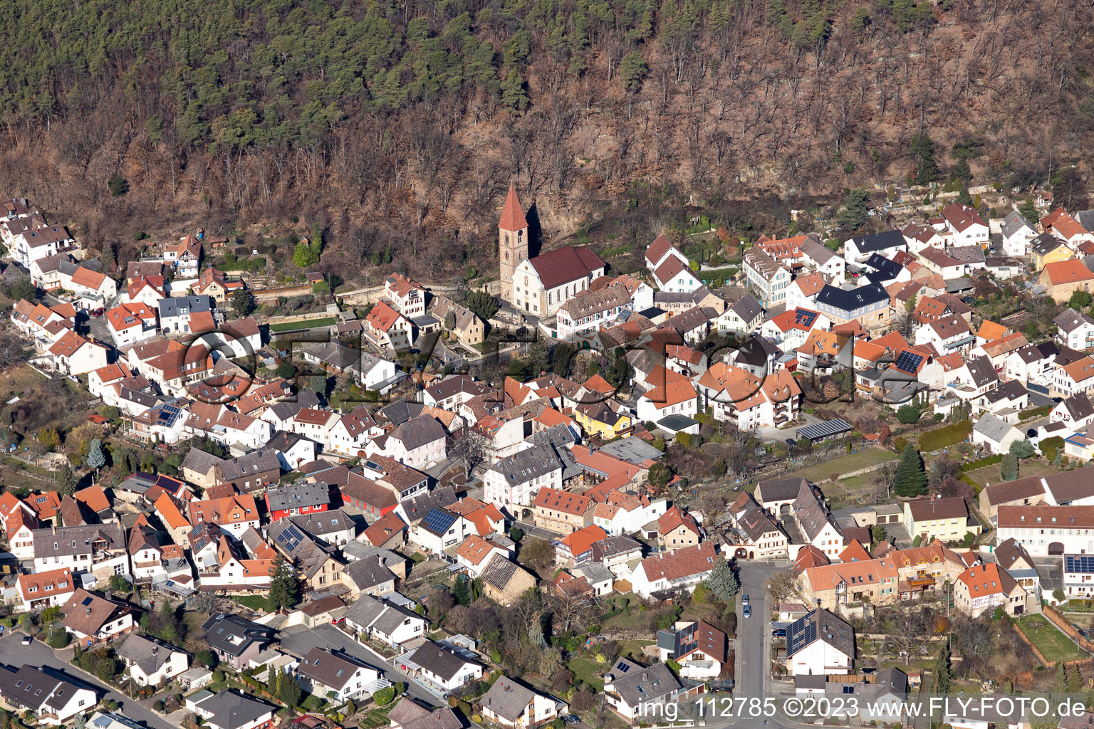 St. John in the district Königsbach in Neustadt an der Weinstraße in the state Rhineland-Palatinate, Germany