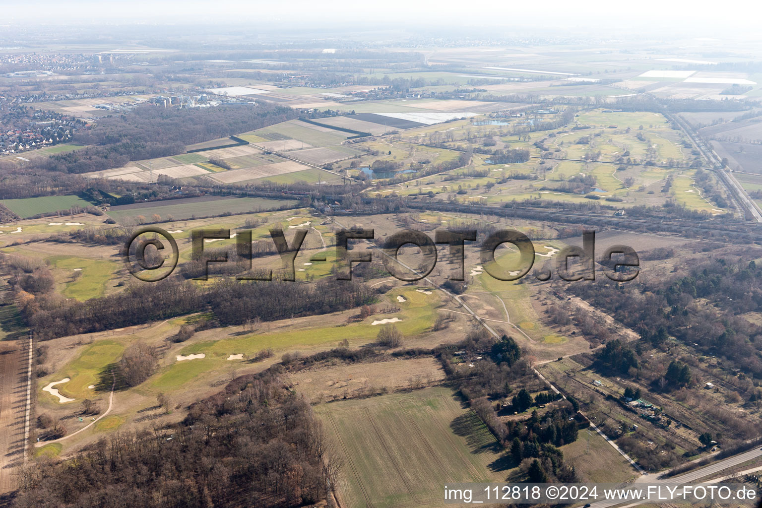 Kurpfalz Golf Course in Limburgerhof in the state Rhineland-Palatinate, Germany