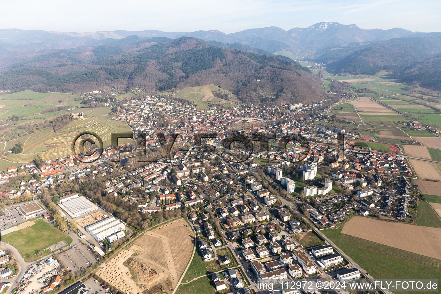 Staufen im Breisgau in the state Baden-Wuerttemberg, Germany