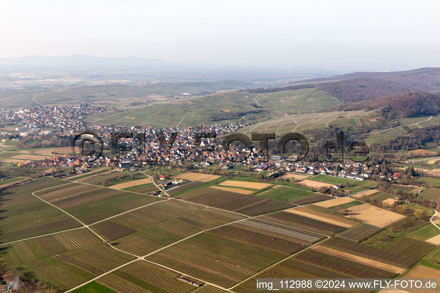 District Ehrenstetten in Ehrenkirchen in the state Baden-Wuerttemberg, Germany