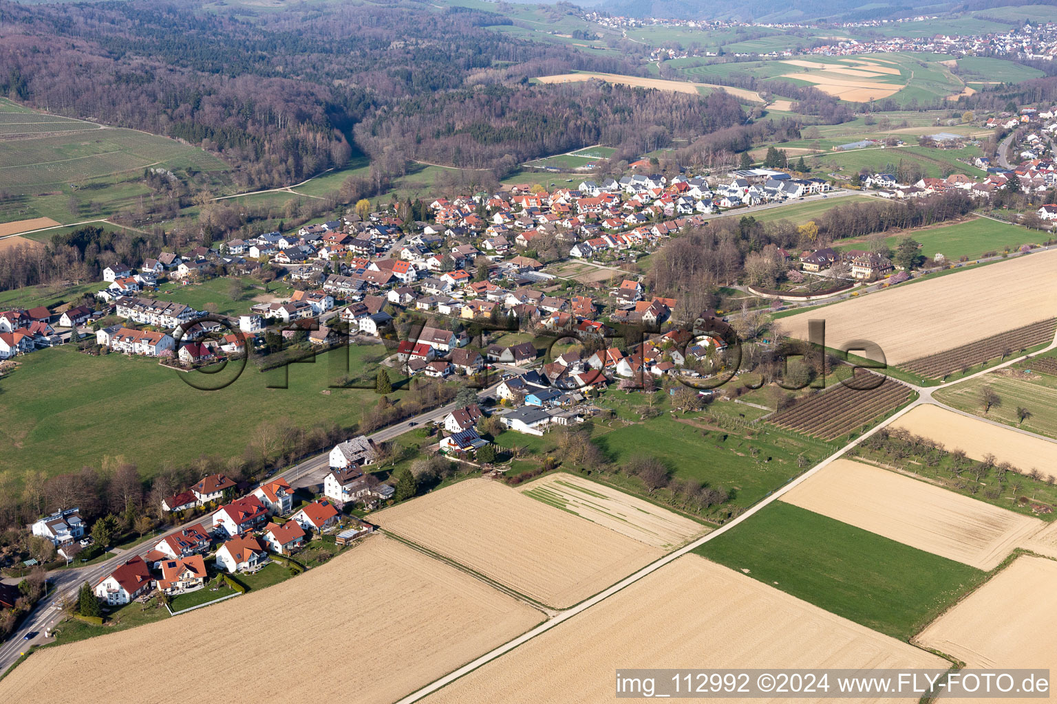 Bollschweil in the state Baden-Wuerttemberg, Germany