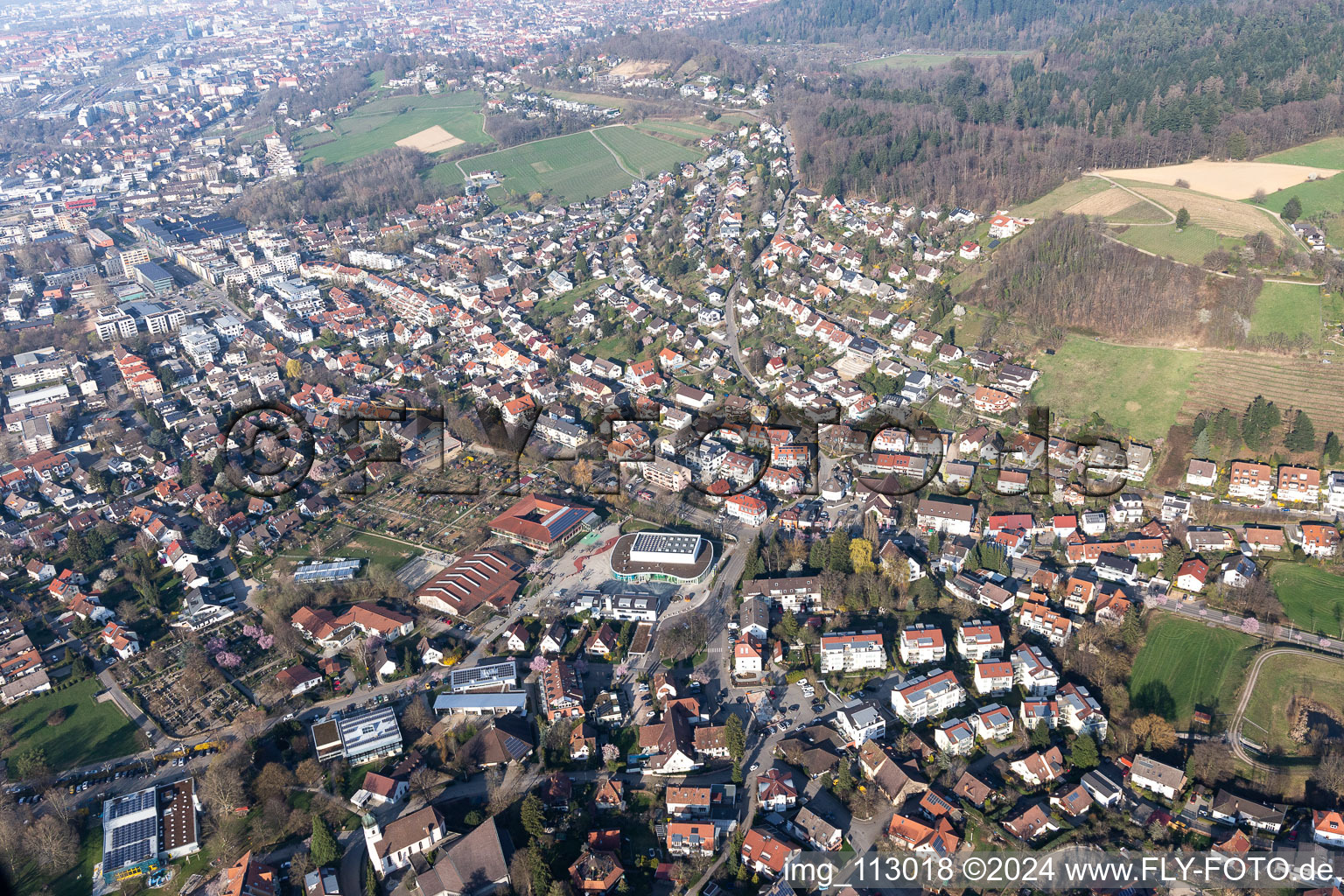 Merzhausen in the state Baden-Wuerttemberg, Germany