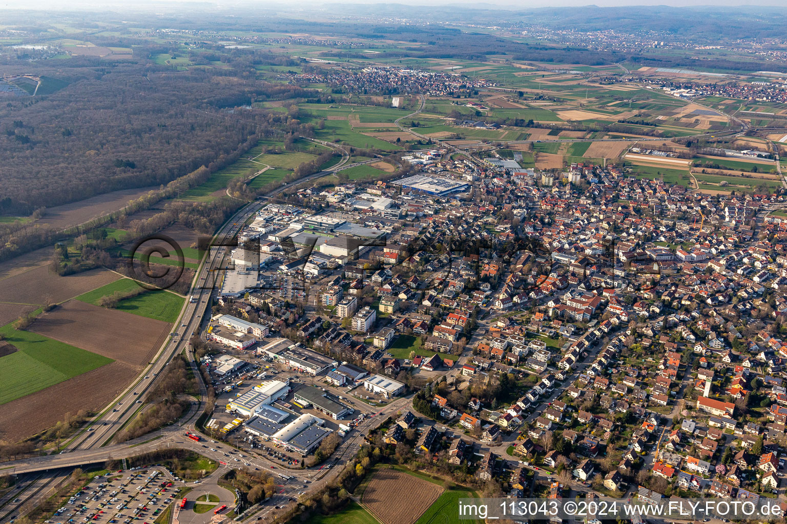 Gundelfingen in the state Baden-Wuerttemberg, Germany