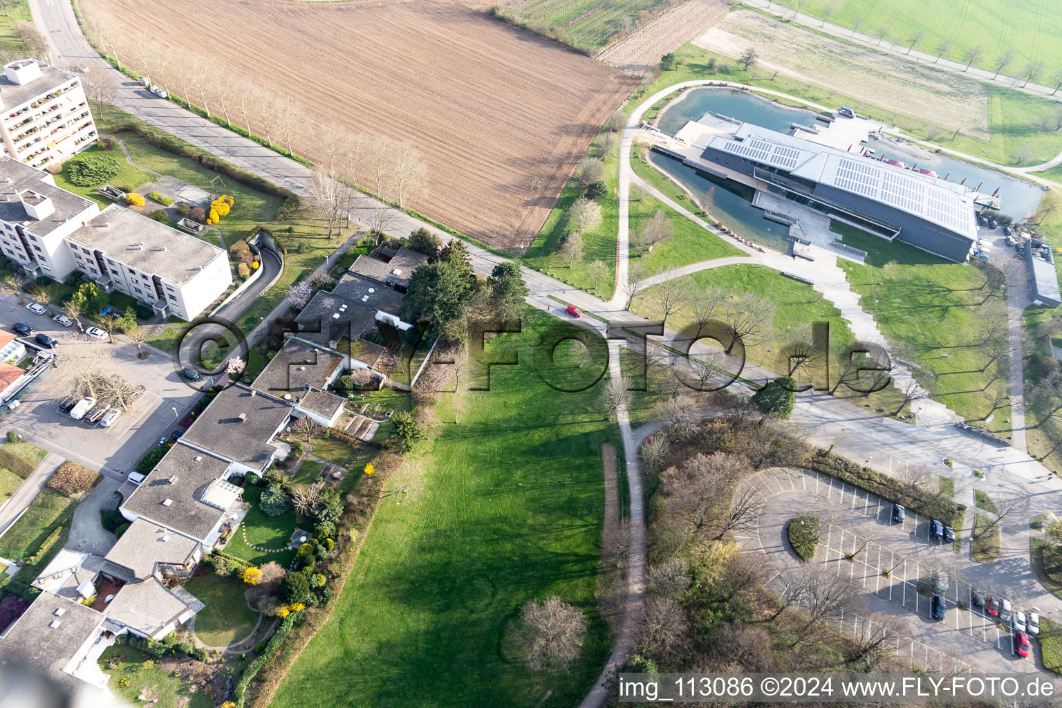 Cultural and Community Centre in Denzlingen in the state Baden-Wuerttemberg, Germany