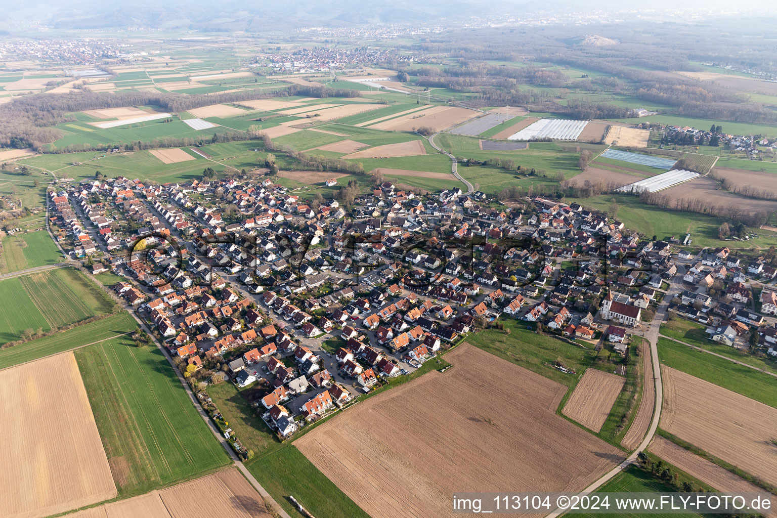 Reute in the state Baden-Wuerttemberg, Germany