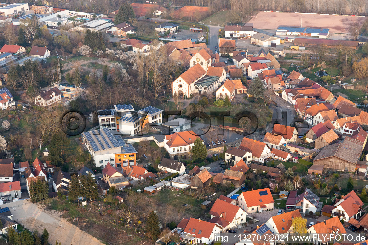 Primary school in Hördt in the state Rhineland-Palatinate, Germany