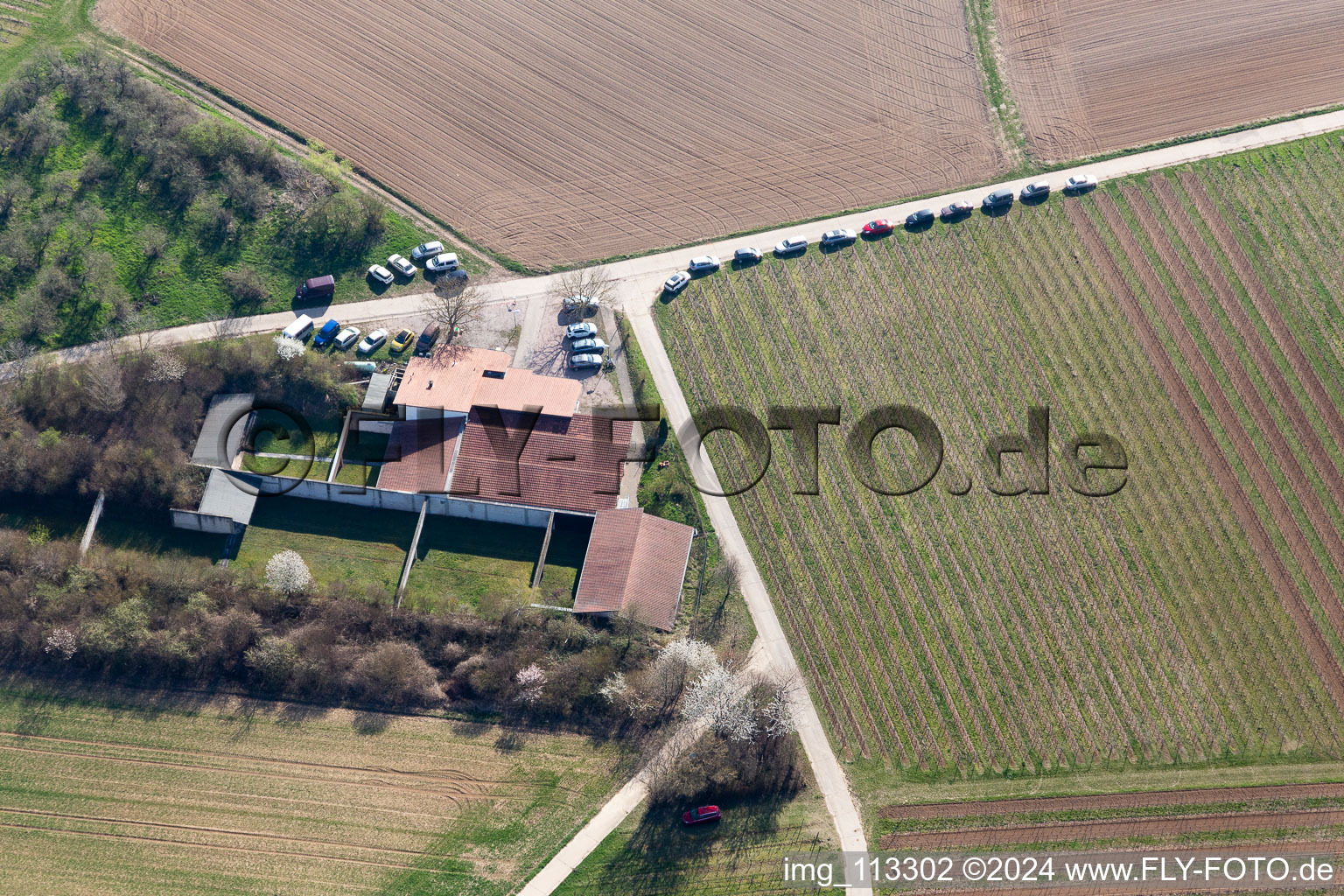 Shooting club in Billigheim-Ingenheim in the state Rhineland-Palatinate, Germany